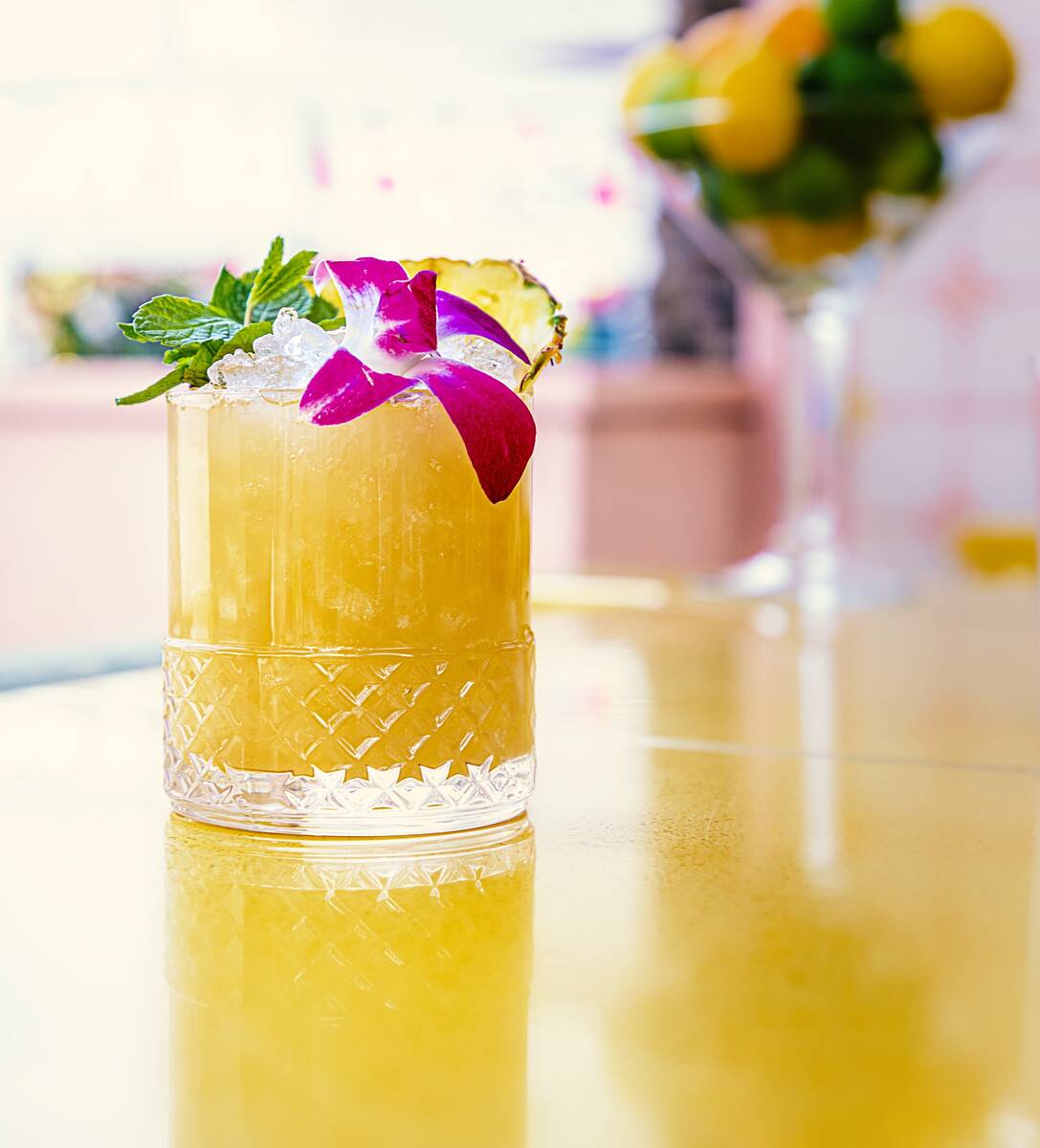 A Surfrider Mai Tai from Rhumbar Tropical Ultra Lounge in The Mirage. (Credit The Mirage)
