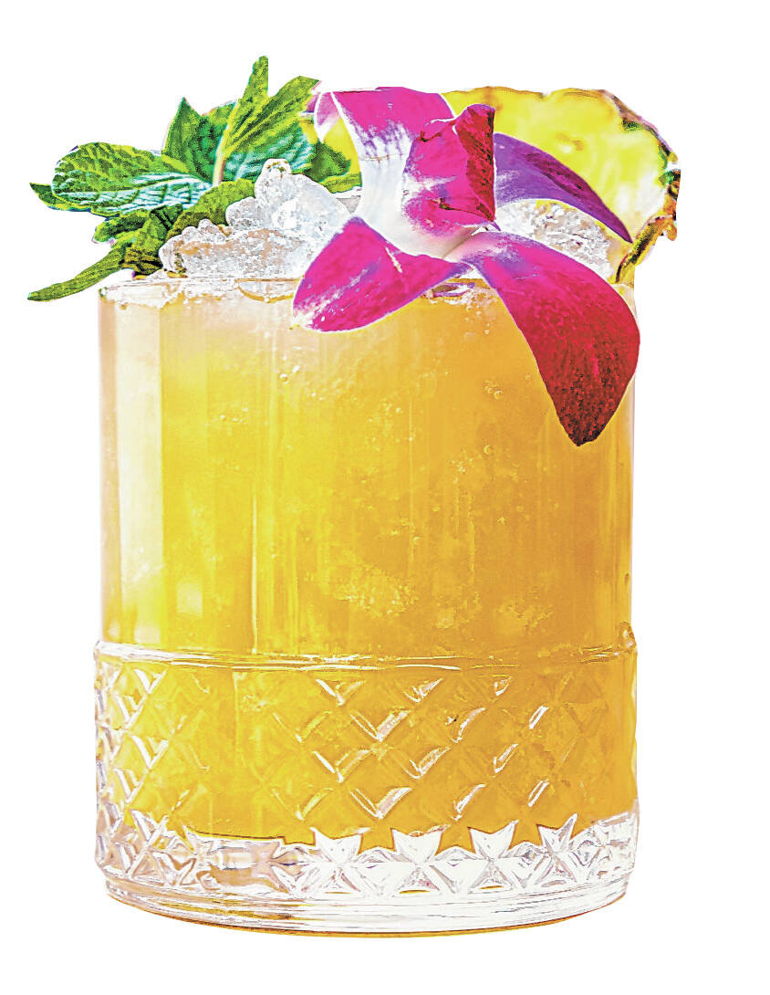 A Surfrider Mai Tai from Rhumbar Tropical Ultra Lounge in The Mirage