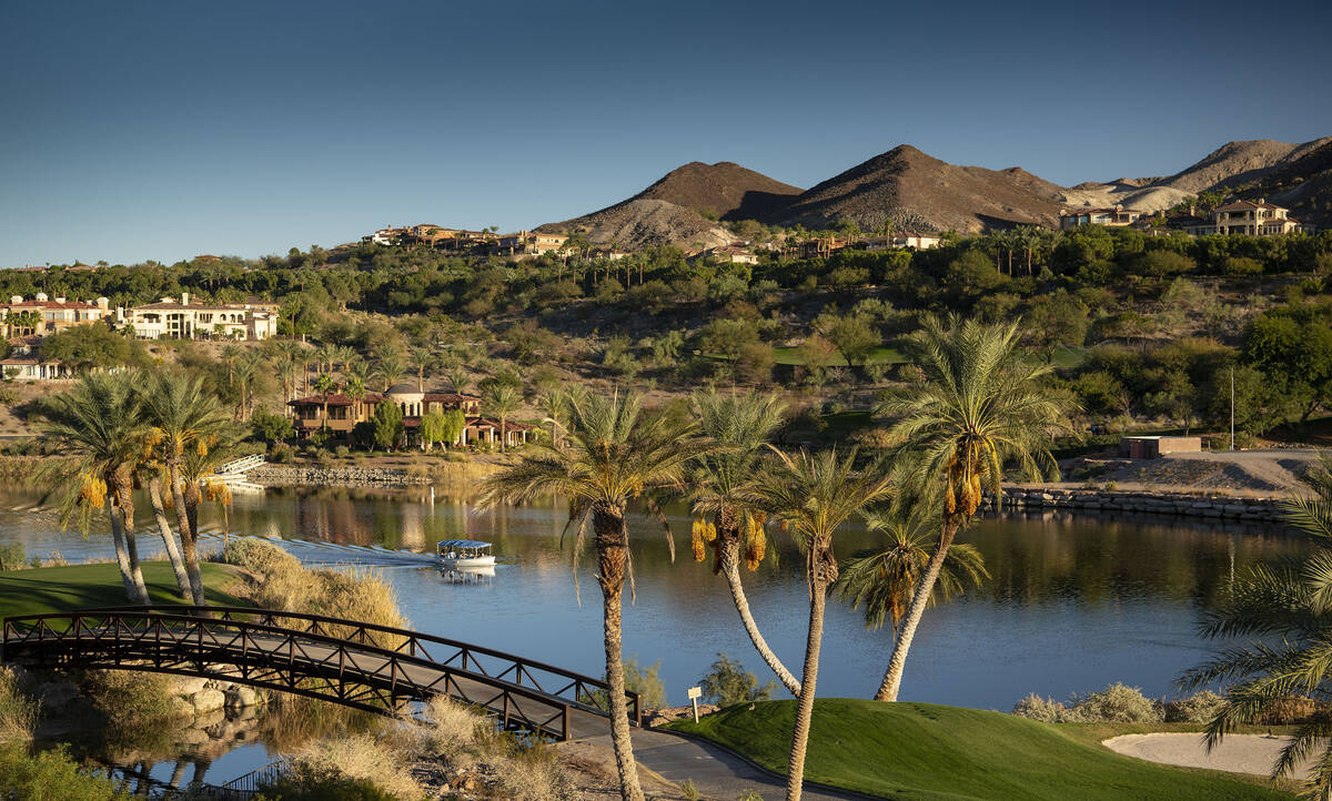 Lake Las Vegas is a resort community centered on its namesake artificial lake, with both water ...