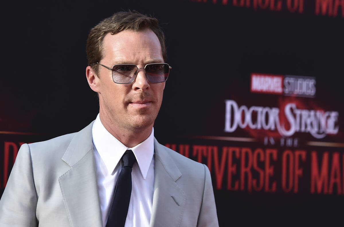 Benedict Cumberbatch arrives at the Los Angeles premiere of "Doctor Strange in the Multiverse o ...