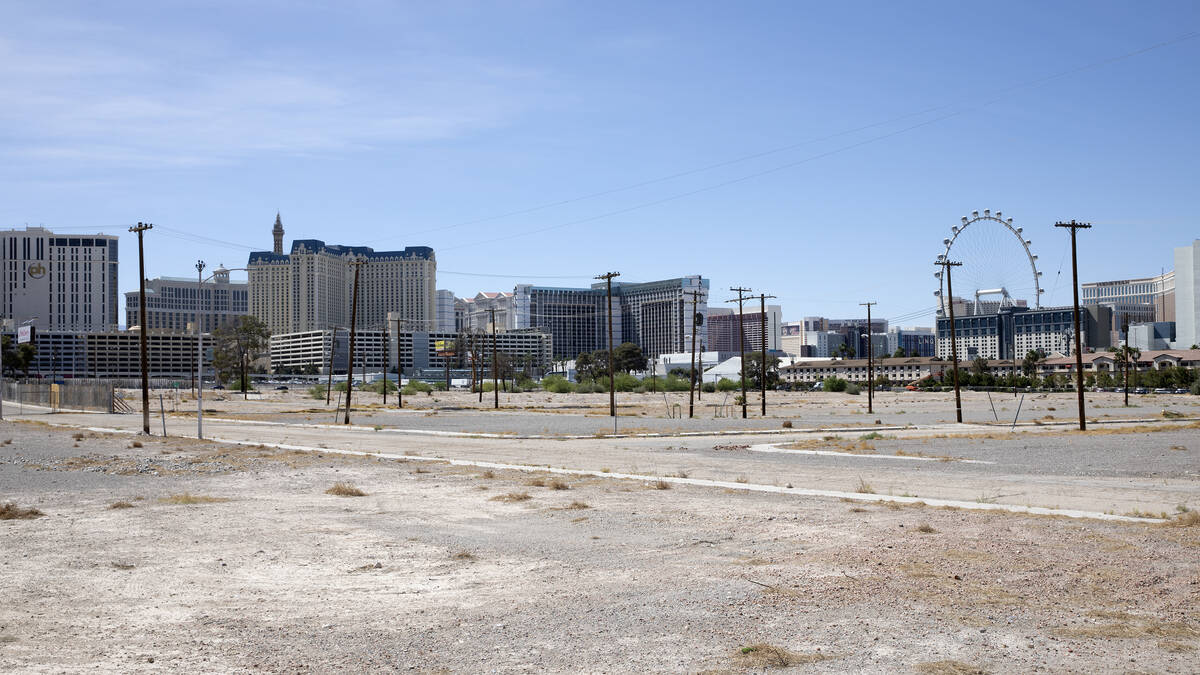 A 39-acre parcel of real estate at the northeast corner of Harmon Avenue and Koval Lane, just e ...