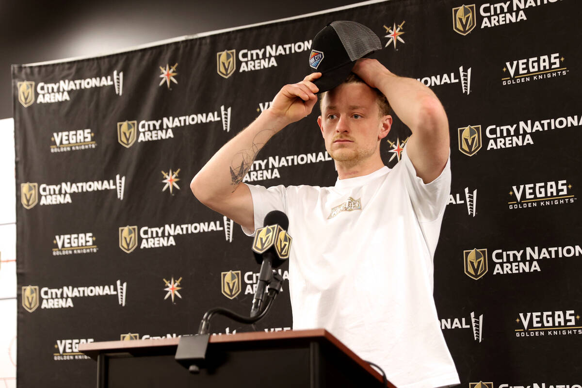 Jack Eichel dari Golden Knights menantikan akhir musim yang stabil