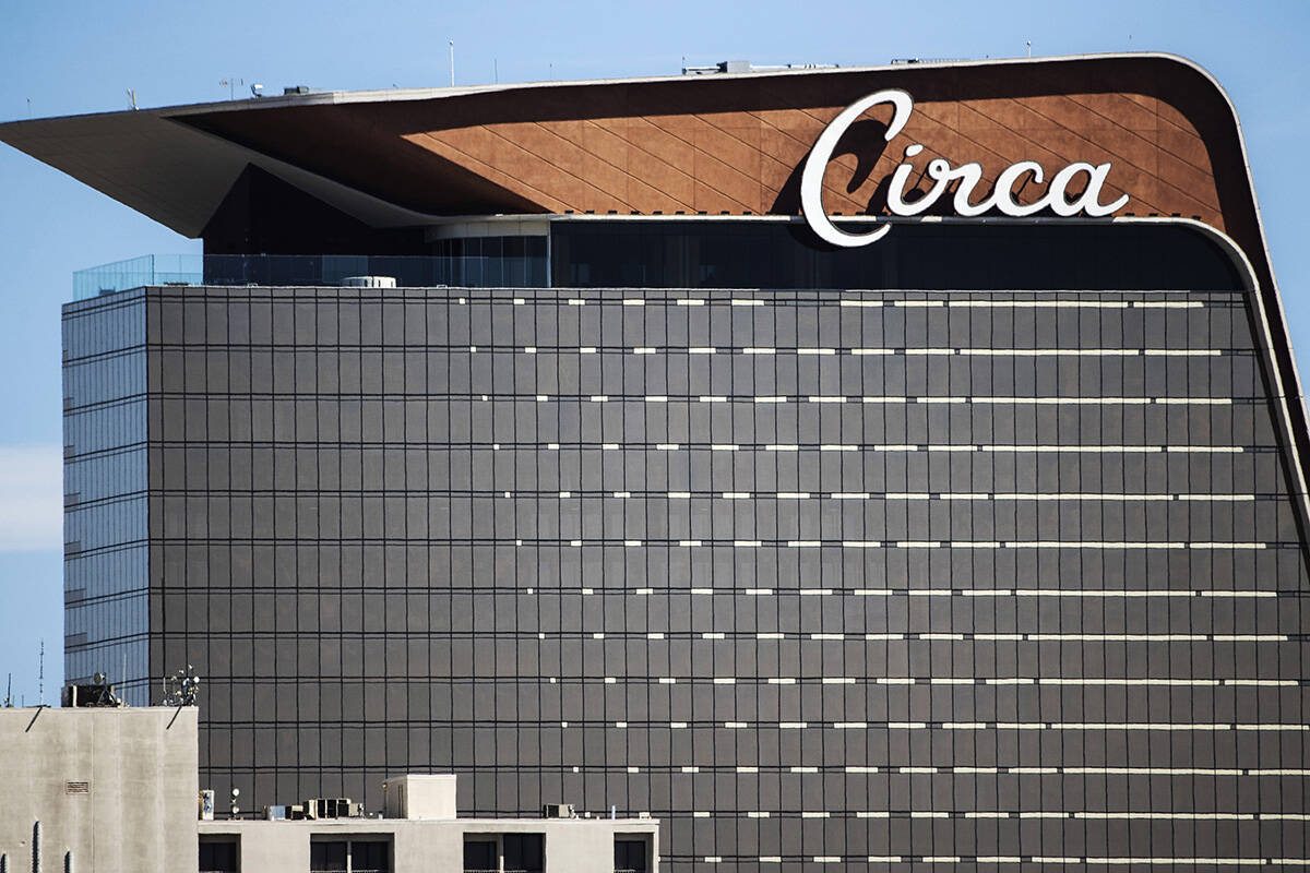 Circa Resort & Casino is shown on Tuesday, March 22, 2022, in Las Vegas. (Bizuayehu Tesfaye ...