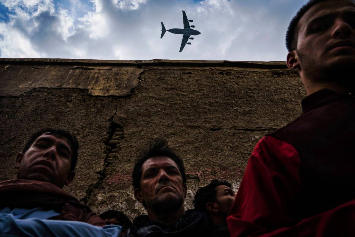 This photo by Los Angeles Times correspondent and photographer Marcus Yam, provided by Columbia ...