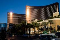 Wynn and Encore on the Las Vegas Strip. (Chase Stevens/Las Vegas Review-Journal)