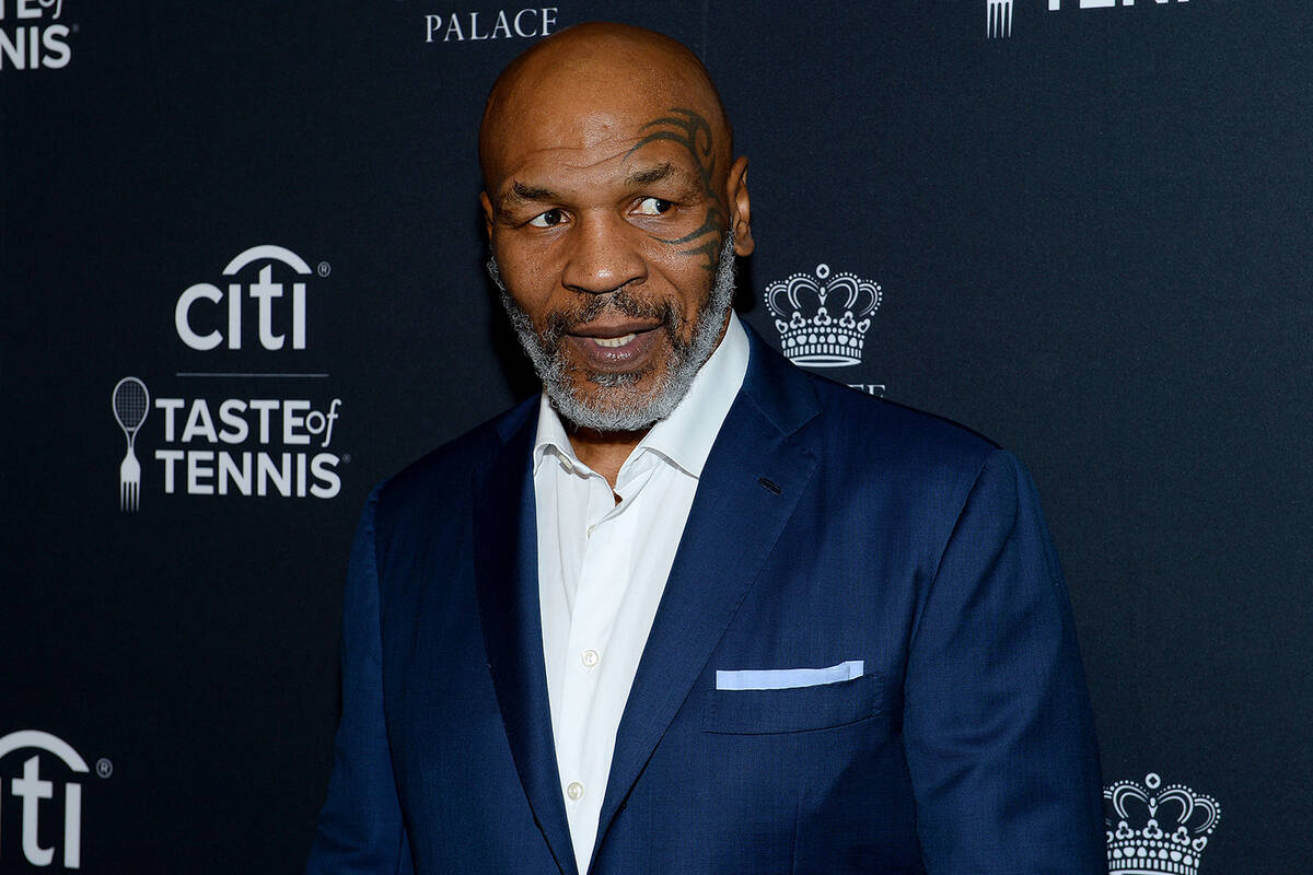Mike Tyson attends the Citi Taste Of Tennis on August 22, 2019 in New York City. (Noam Galai/Ge ...