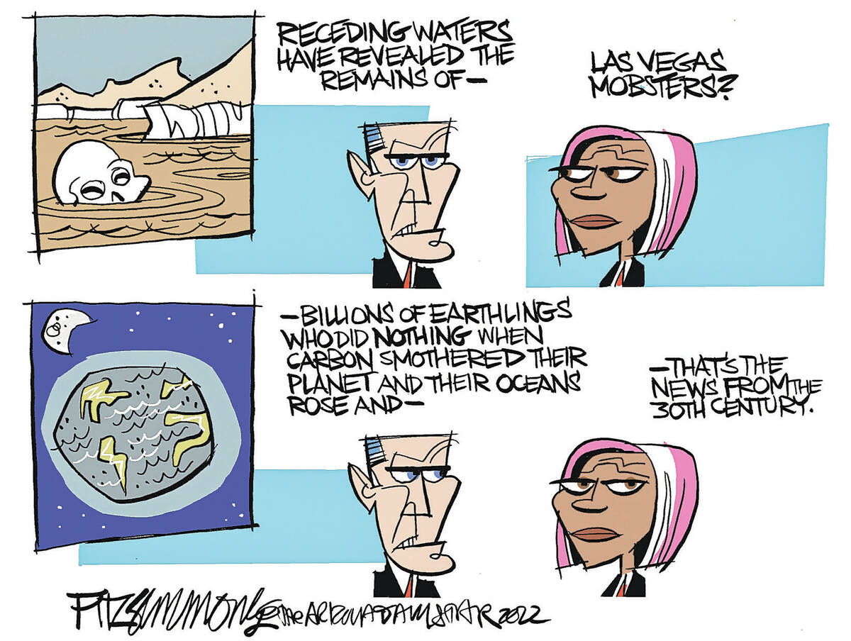 Look what they found in Lake Mead now | CARTOONS | Las Vegas Review-Journal
