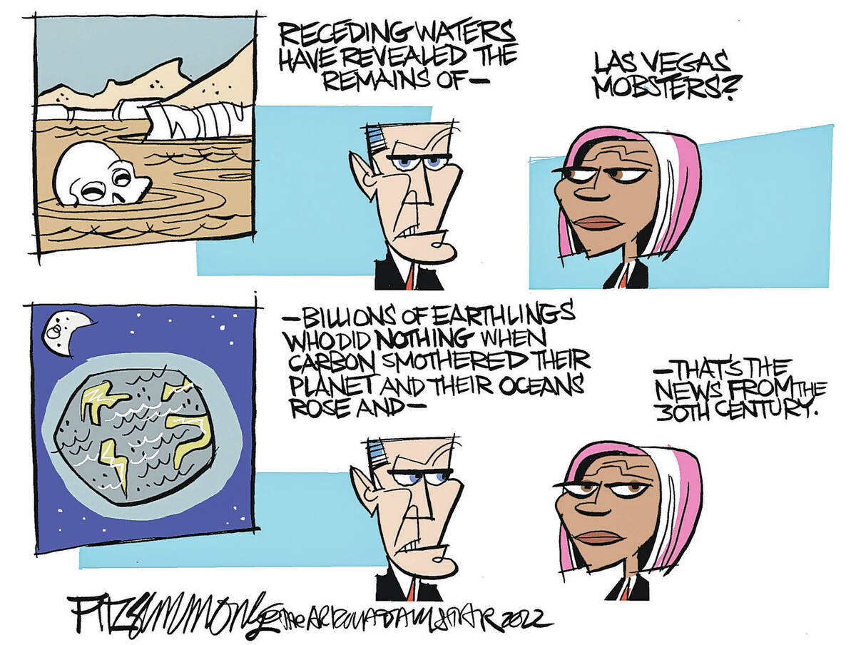 Look what they found in Lake Mead now | CARTOONS | Las Vegas Review-Journal Look what they found in Lake Mead now | CARTOONS | Las Vegas Review-Journal