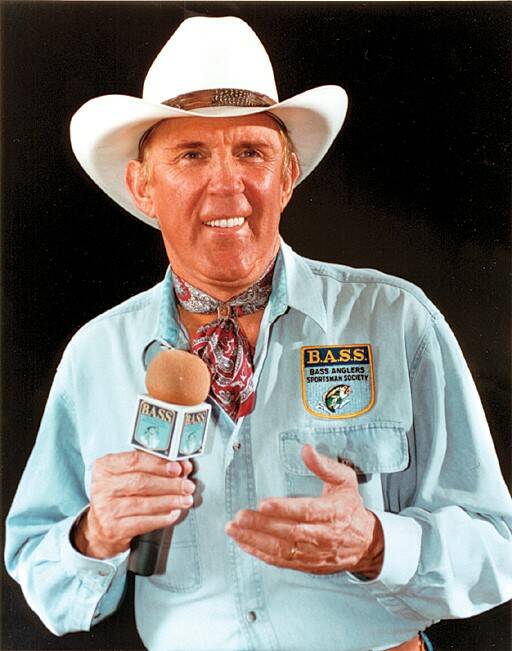 Ray Scott, founder of B.A.S.S. (Bass Anglers Sportsman Society) and creator of the Bassmaster C ...