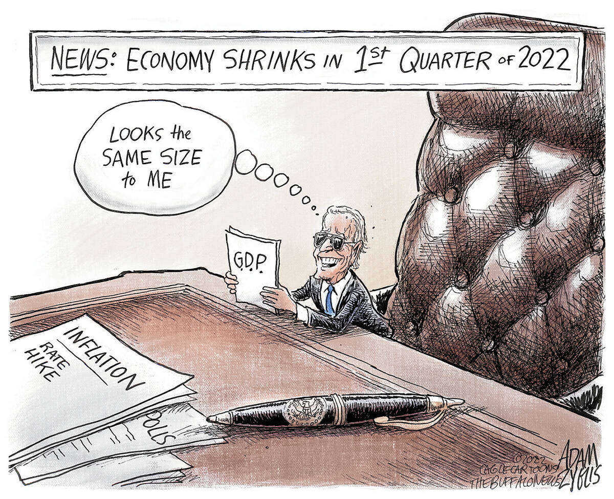 May 7, 2022: Shrinking GDP