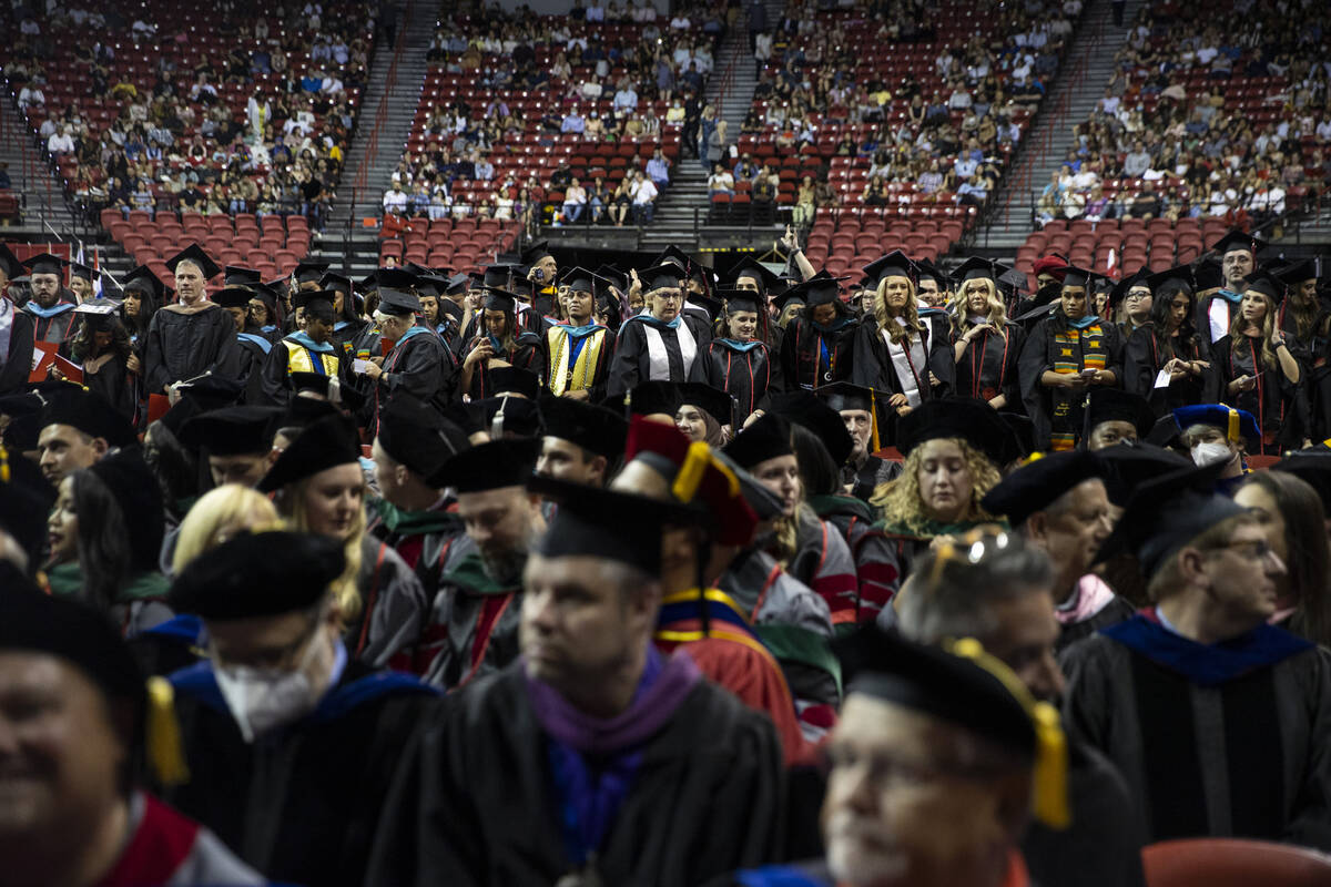 UNLV holds graduation ceremonies — PHOTOS | Education | Local