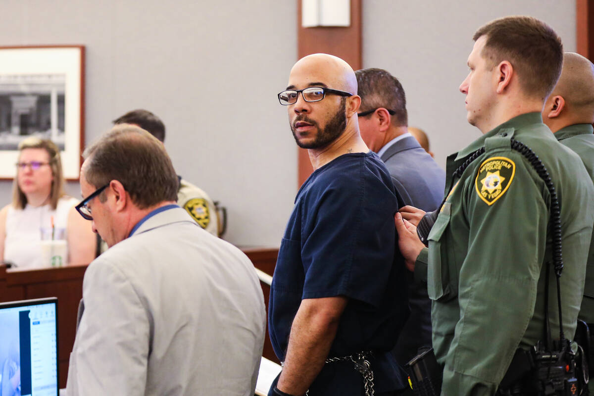 Otis Buchanan, who pleaded guilty to the murder of 70-year-old Alan Bondelid, at his sentencing ...