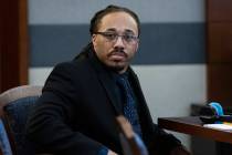 Michael Solid appears in court during his retrial at the Regional Justice Center on Wednesday, ...