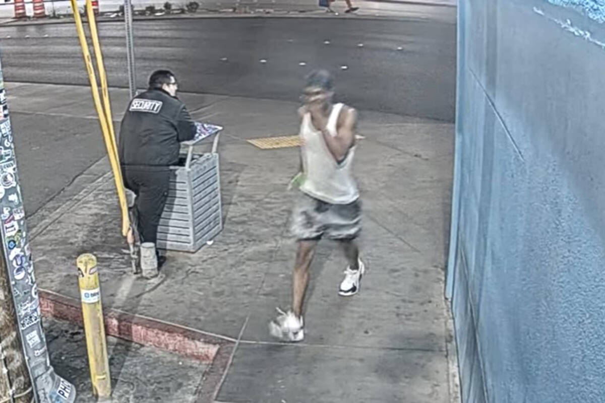 Police seek the public’s help in identifying a person of interest in connection to a series o ...