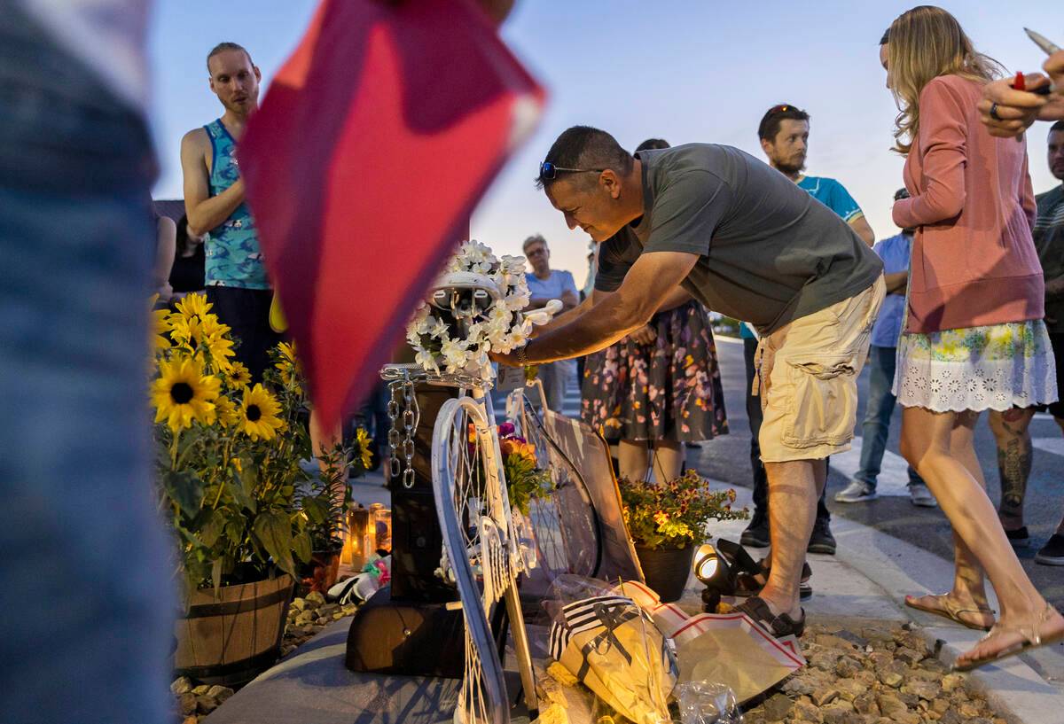 Community honors cyclist killed in North Las Vegas crash | North Las ...