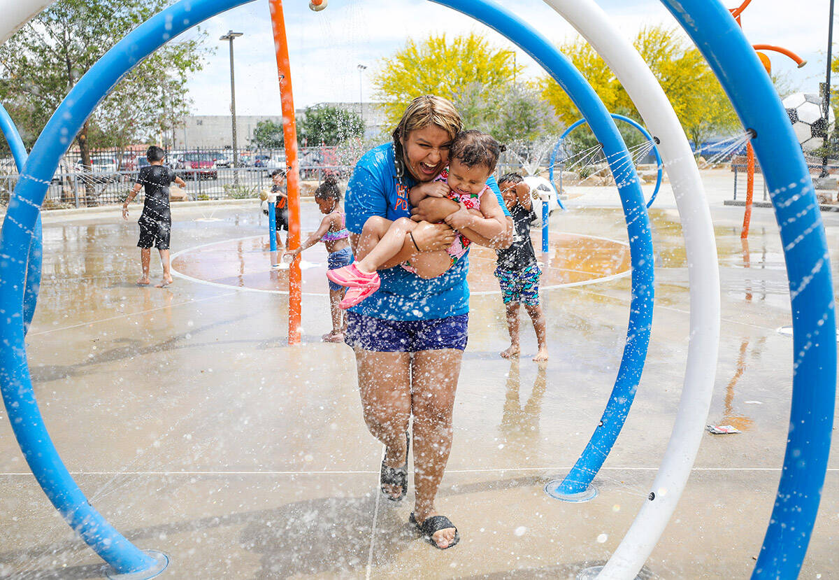 The time for cooling off with water is likely to return in the Las Vegas Valley as temperatures ...