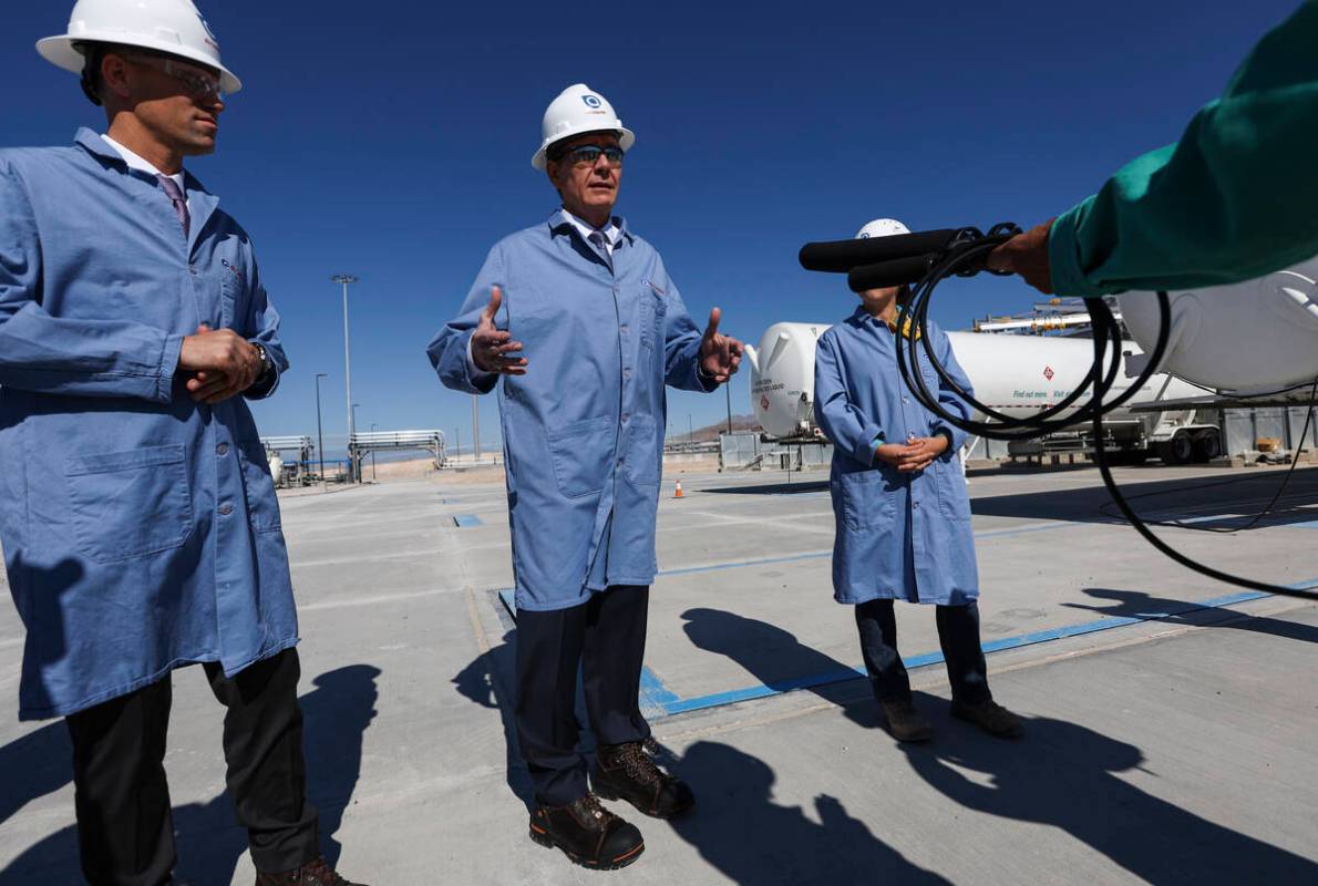 Mike Graff, executive vice president of Air Liquide Group and chairman & CEO of American Ai ...