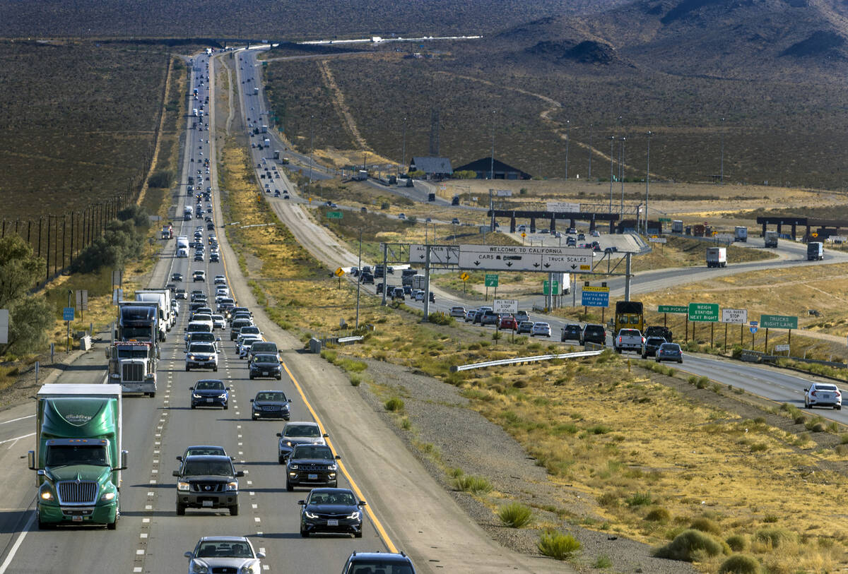 First phase of I-15 work at Nevada-California border completed