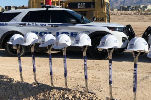 Ground broke on the North Central Area Command in North Las Vegas. It is expected to open in Ma ...