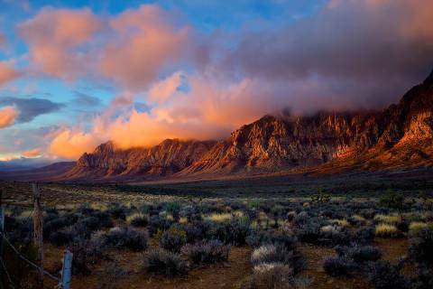 This photo of Red Rock Canyon National Conservation Area by Michael Rogers was one of many winn ...
