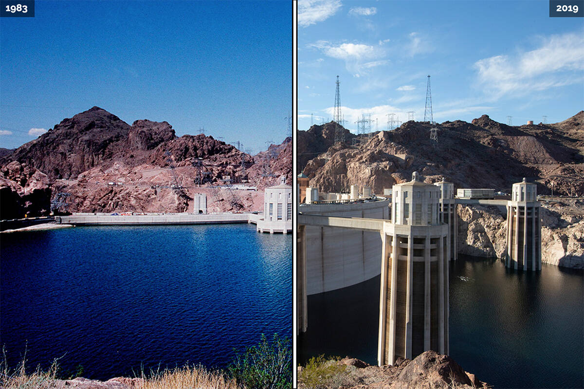 Lake Mead’s shoreline has changed over the years — PHOTOS Local Las