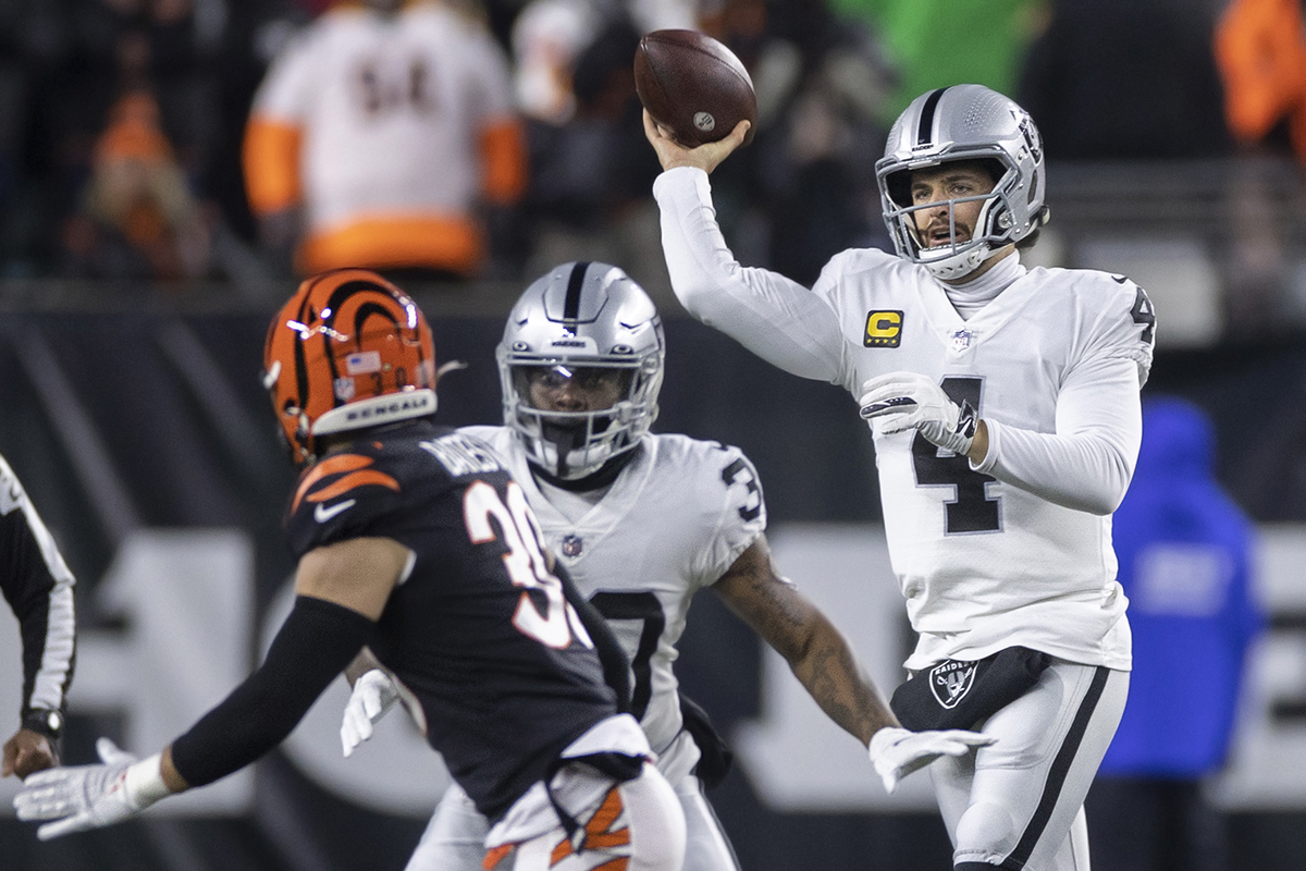 Raiders di antara NFL penjudi pro memenangkan total taruhan terbaik