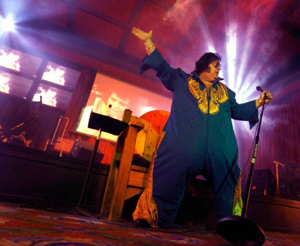 Pete "Big Elvis" Vallee, as seen in this photo, used to perform in Bill's Lounge at Bill's Gamb ...
