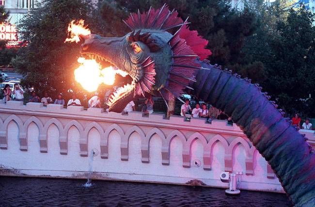 Dragon show at Excalibur. (Las Vegas Review-Journal)