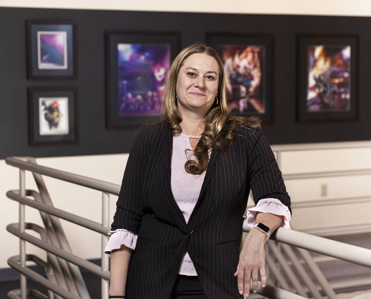 Clark County coroner Melanie Rouse at the Las Vegas Fire Department on May 24, 2022, in Las Veg ...