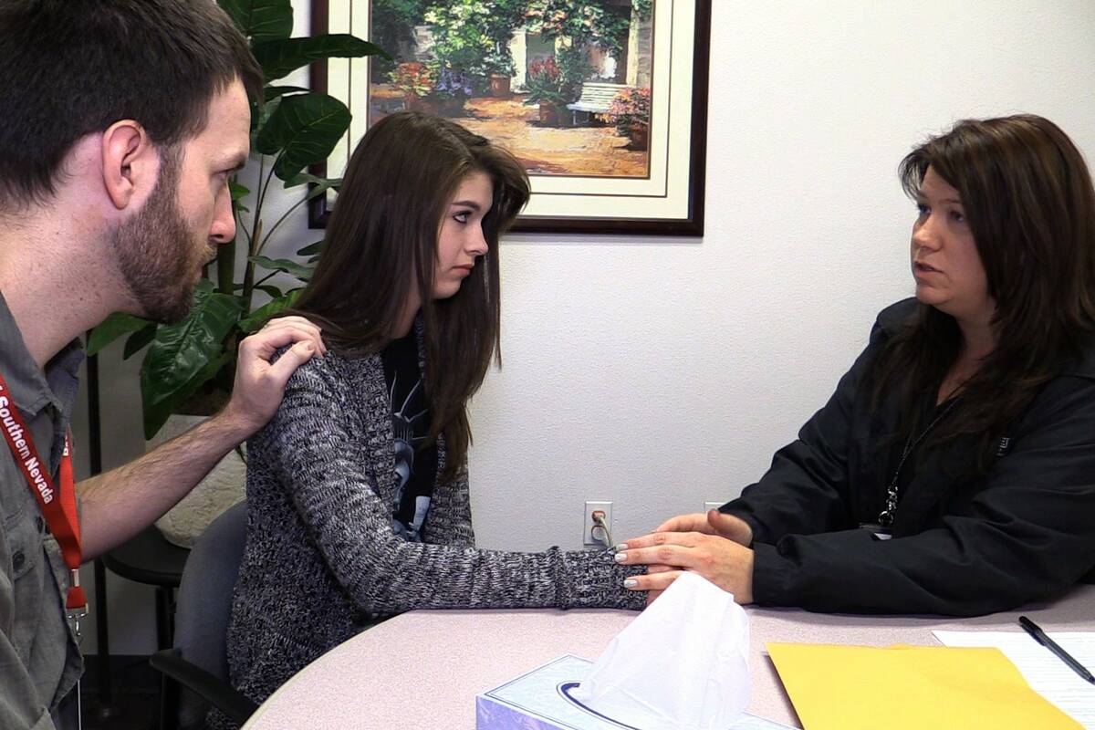 Trauma Intervention Program (TIP) of Southern Nevada sends volunteers to scenes of tragedy in c ...
