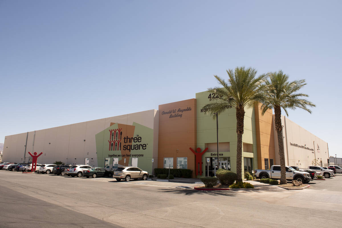 Three Square, the food bank serving Southern Nevada and longtime beneficiary of Las Vegas Resta ...