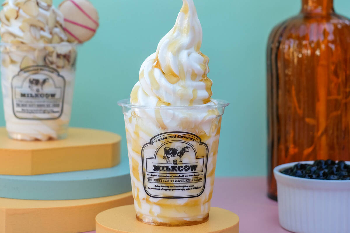 Toko es krim Milkcow datang ke Las Vegas
