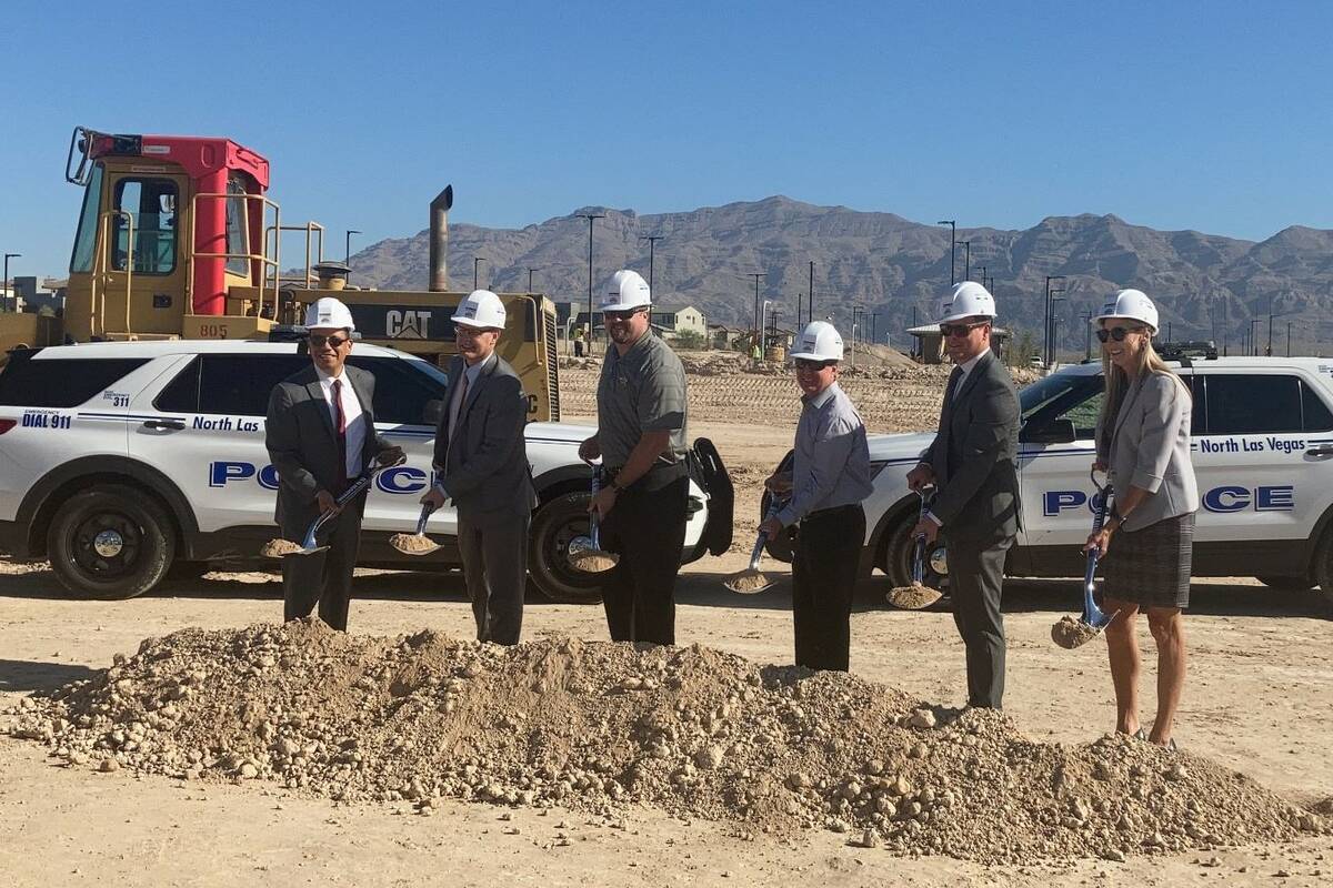 A new North Las Vegas police substation will be in the Villages at Tule Springs master planned ...