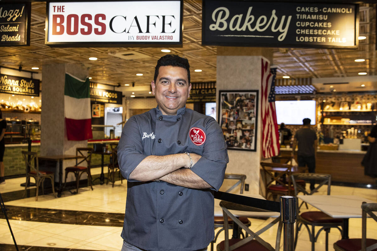 Cake Boss Buddy Valastro launches Boss Cafe in Las Vegas, Food