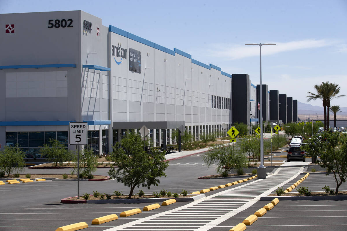 Bangunan Amazon membantu menaikkan harga gudang di Las Vegas Valley