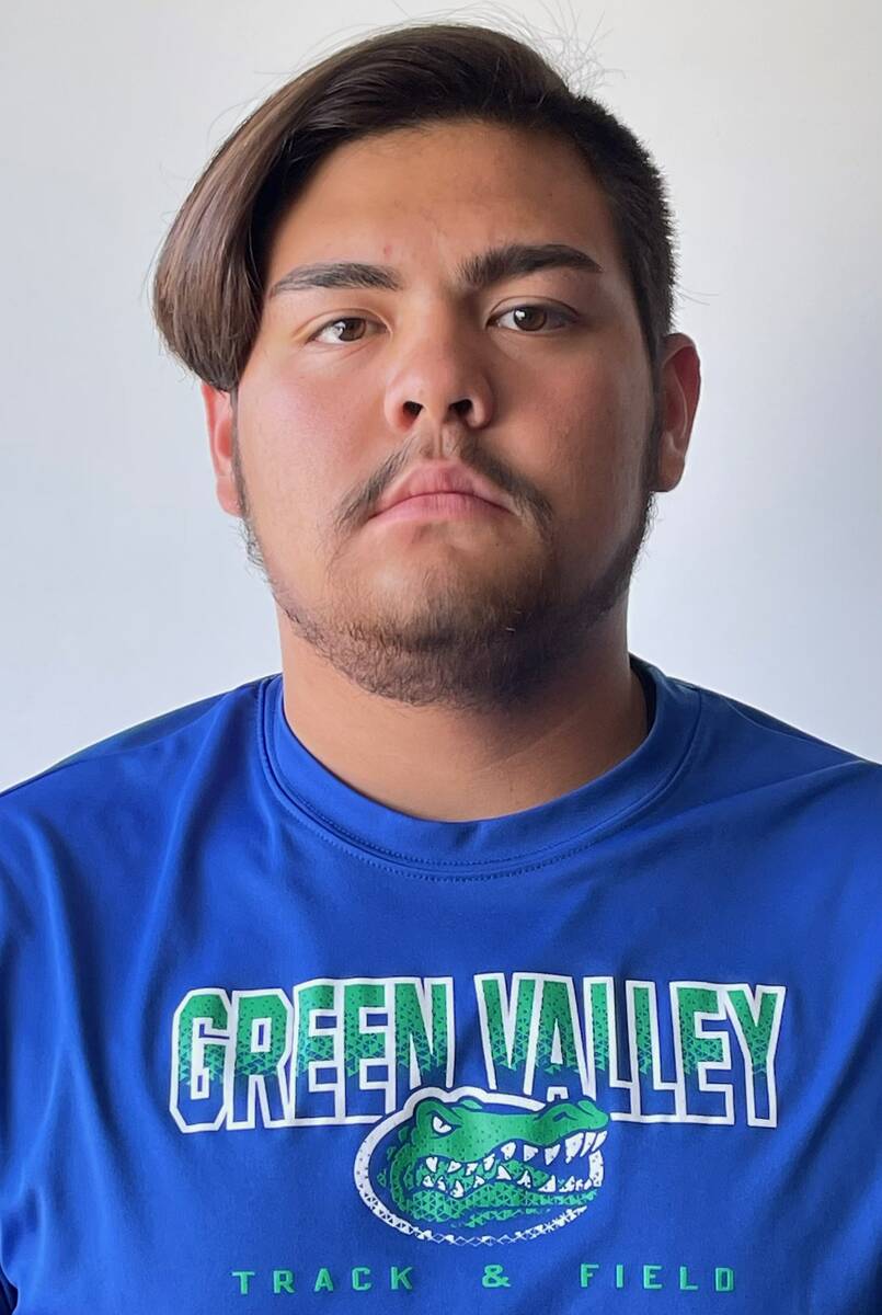 Green Valley's Branden Haas is a member of the Nevada Preps All-Southern Nevada boys track and ...