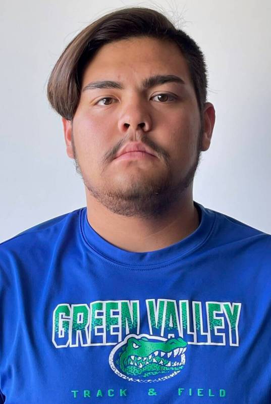 Green Valley's Branden Haas is a member of the Nevada Preps All-Southern Nevada boys track and ...