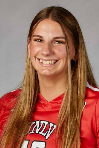 UNLV volleyball player Gaby Arretche-Ramos. (Photo courtesy of UNLV athletics)