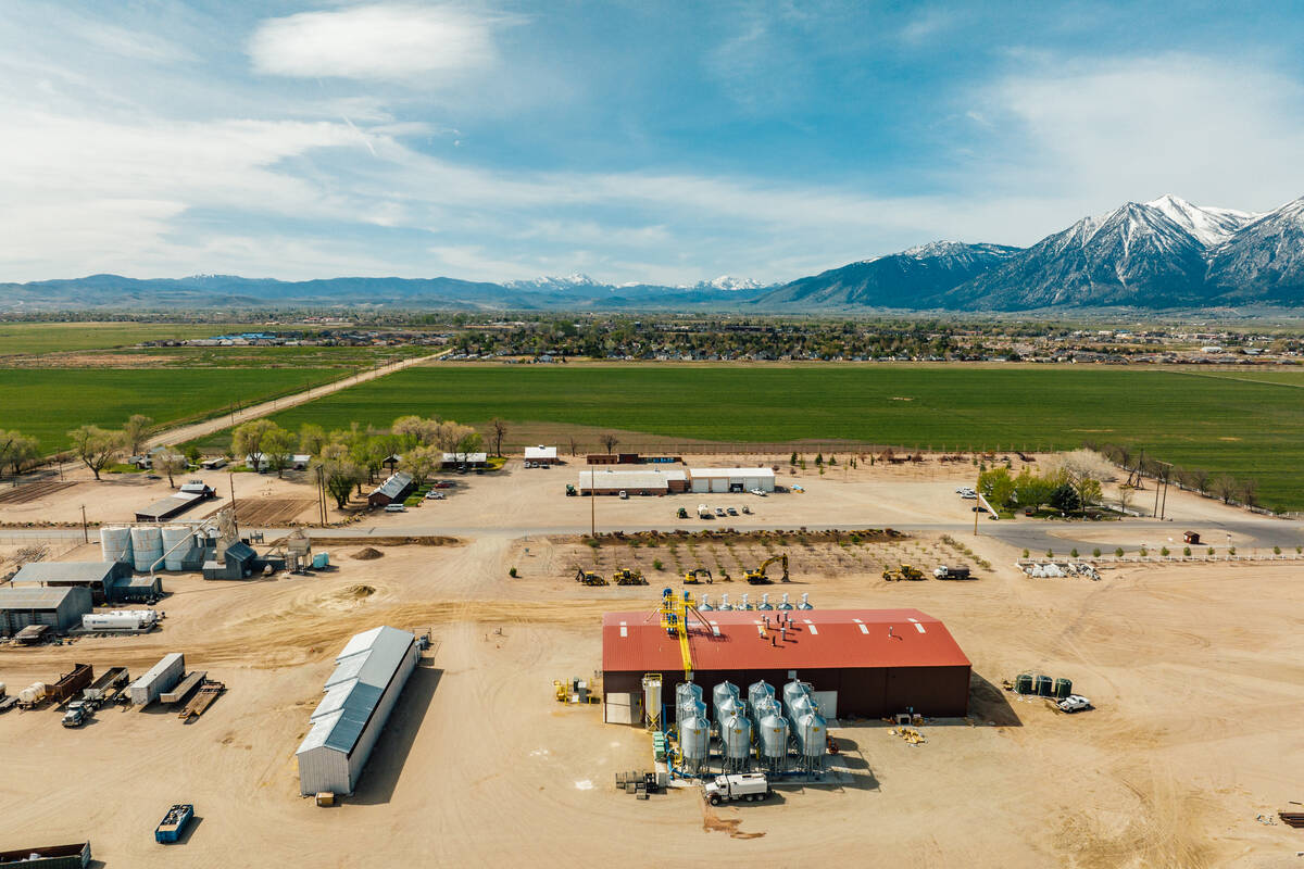 Bently Ranch in Northern Nevada, seen here, is on the market for $100 million. The property spa ...