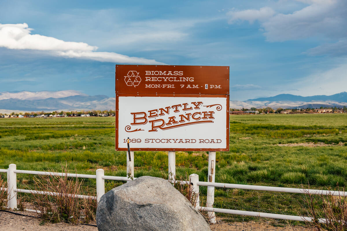 Bently Ranch in Northern Nevada, seen here, is on the market for $100 million. The property spa ...
