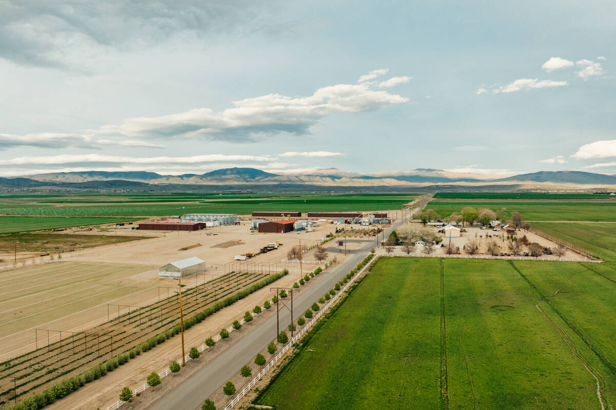 Bently Ranch in Northern Nevada, seen here, is on the market for $100 million. The property spa ...