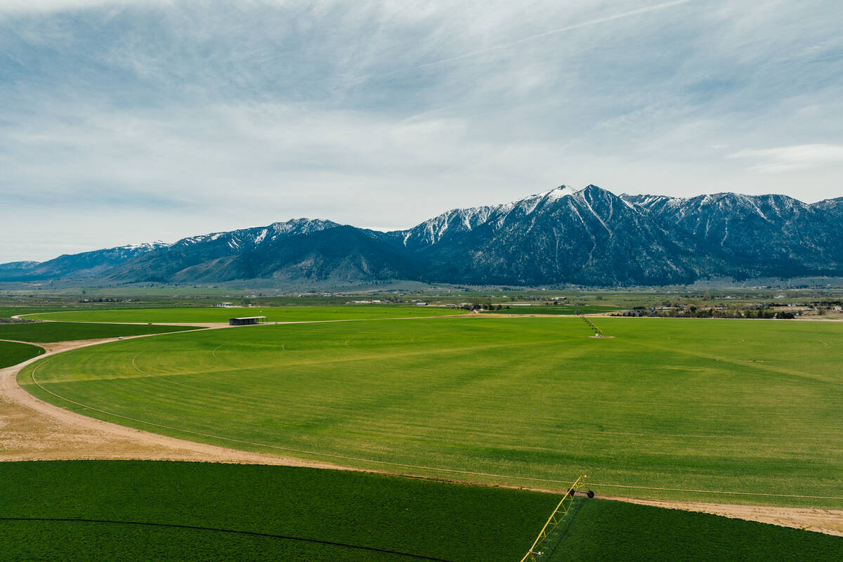 Bently Ranch in Northern Nevada, seen here, is on the market for $100 million. The property spa ...