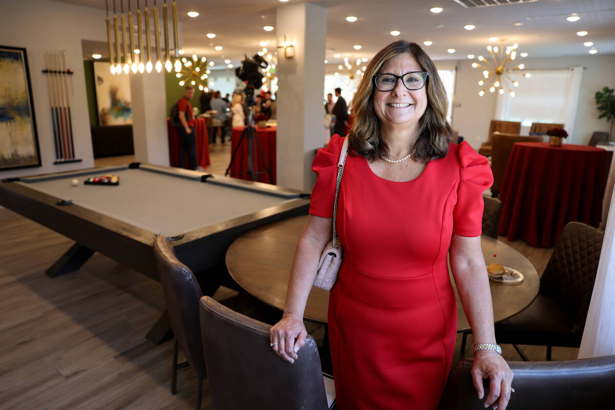 Lorri Murphy, Ovation vice president of business development, during the grand opening of Arios ...