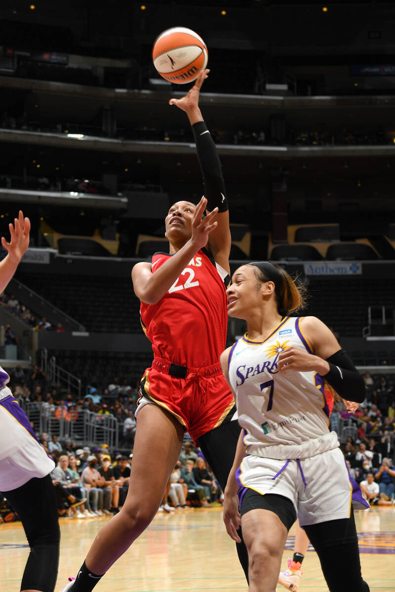 WNBA semifinals: A'ja Wilson's full-game effort powers Aces to statement  Game 1 win over Wings