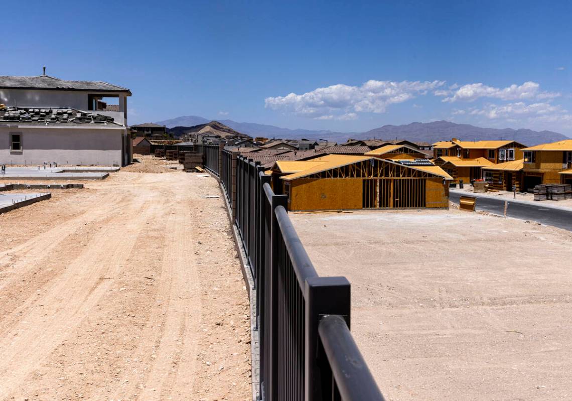 Construction is underway for a new housing community at Acadia Ridge on Far Hills Avenue and th ...