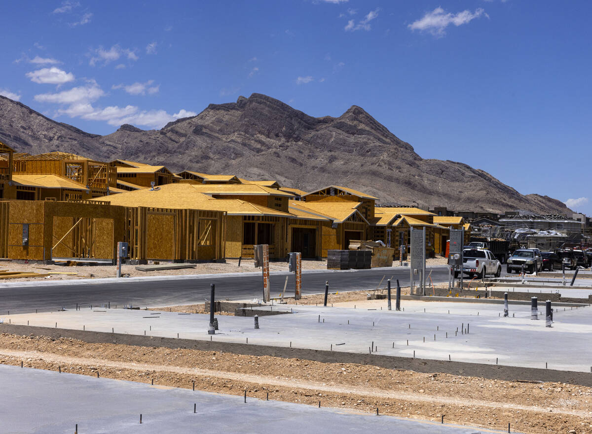 Construction is underway for a new housing community at Acadia Ridge on Far Hills Avenue and th ...