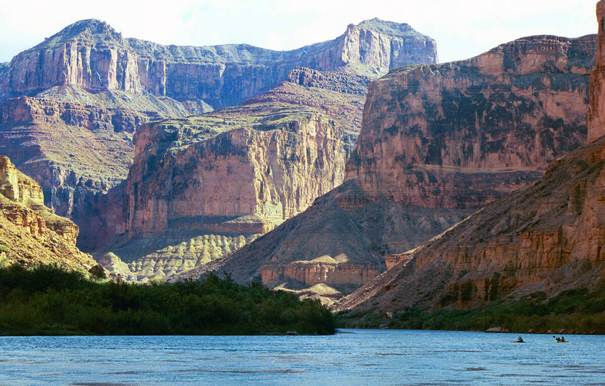 The Colorado River in Grand Canyon National Park in Arizona. (AP Photo/Brian Witte)
