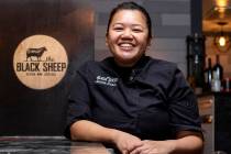 Chef Jamie Tran at her restaurant The Black Sheep on Thursday, April 28, 2022, in Las Vegas. (E ...