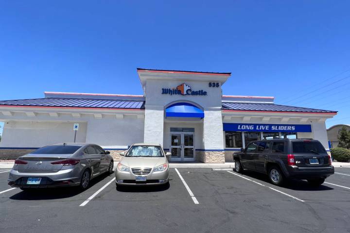 White Castle located at 535 Marks St. in Henderson is now open. (Rochelle Richards/Las Vegas Re ...