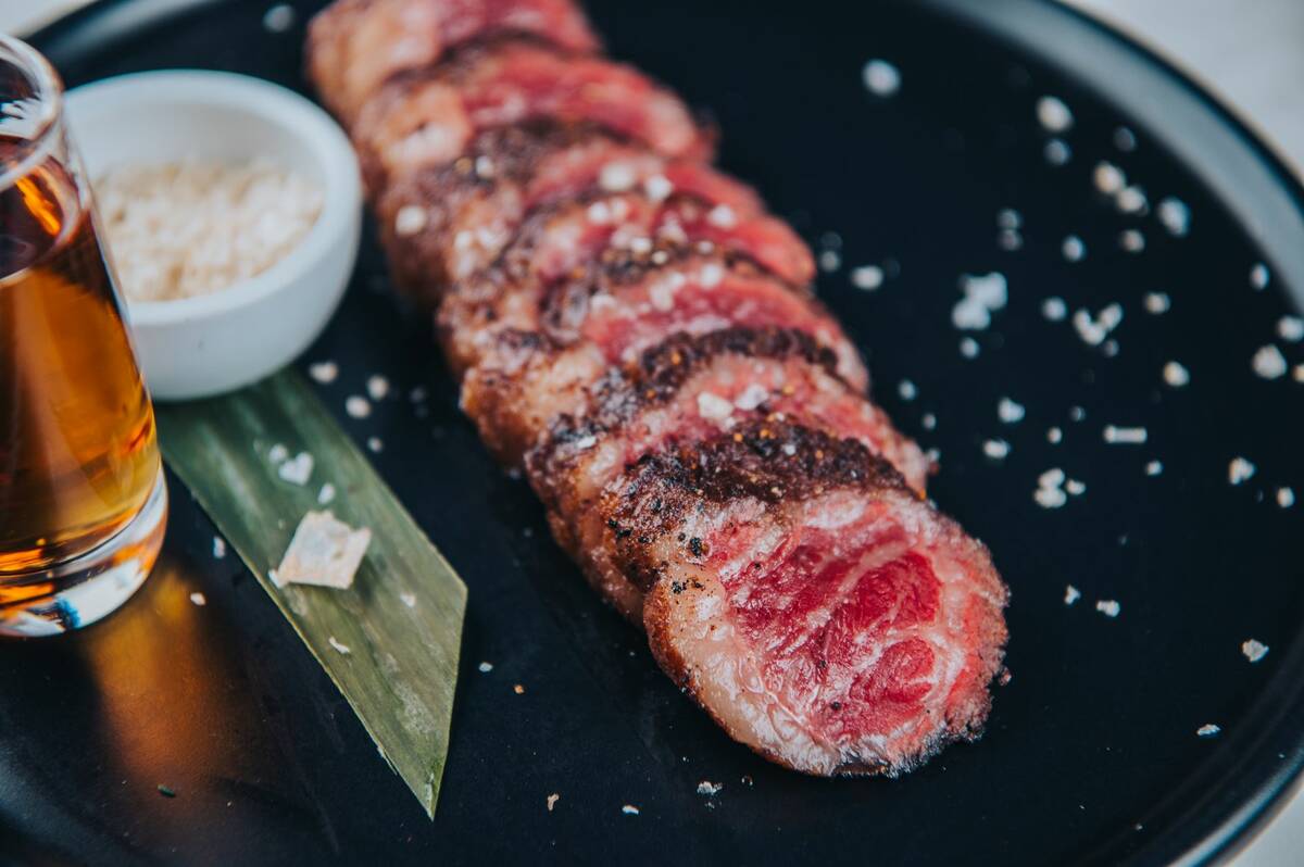 Wagyu beef from STK Steakhouse in the Cosmopolitan of Las Vegas. (STK Steakhouse)